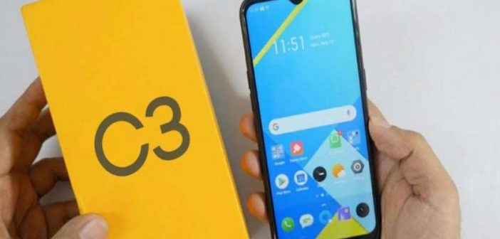 เตรียมพบกับมือถือราคาถูกสุด Realme C3 กล้อง 2 ตัว Realme C3